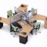 Partisi Kantor Uno 05 Series Slim 4 Staff 300x230 150x150 - UNO Office Partition [month] [year]