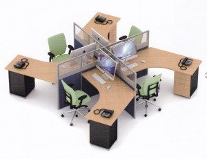 Partisi Kantor Uno 05 Series Slim 4 Staff 300x230 300x230 - Jual Meja Partisi Kantor UNO Desain Modern