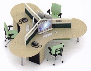 Partisi UNO 3 Staf 300x233 300x233 - Jual Meja Partisi Kantor UNO Desain Modern