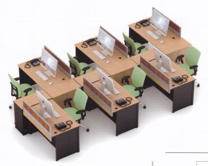 Partisi Kantor uno 08 Series Slim 06 Staff 300x240 - Jual Meja Kantor di Tangerang