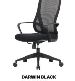 Kursi Kantor UNO Darwin Black 260x280 - Kursi Kantor Uno Darwin Black