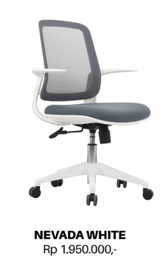 Kursi Kantor UNO Nevada White 652x1024 - Kursi Kantor Uno Nevada White