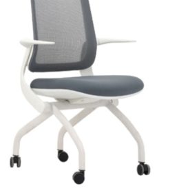 Kursi Kantor UNO Nevada White Kaki Roda 1 260x280 - Kursi Kantor Uno Nevada White WHL