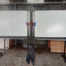Papan Tulis Whiteboaard 90x120 Standing 1 muka