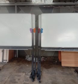 Papan Tulis Whiteboaard 90x120 Standing 1 muka