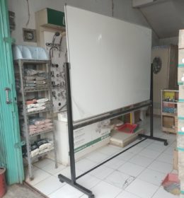 Papan Tulis Witeboard standing 120x180 Magnetic